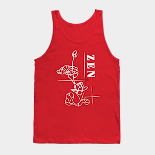 Zen Lotus Meditation Tank Top